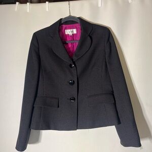 Le Suit Black Blazer Tailored Formal Jacket